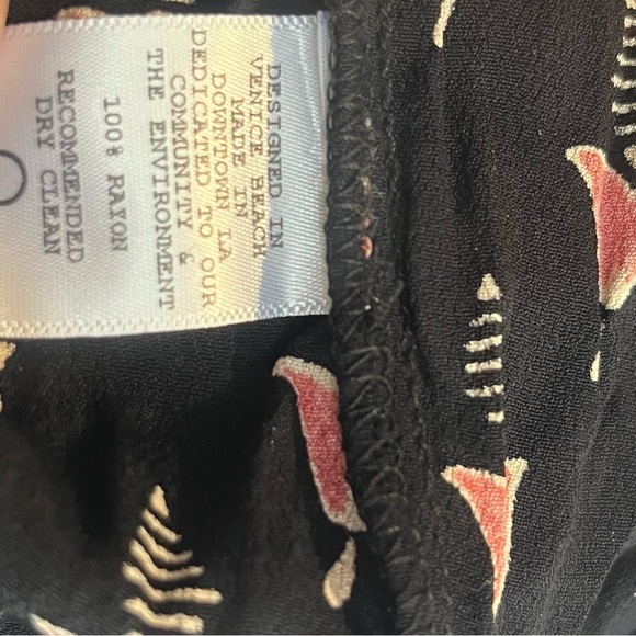 Flynn Skye Strapless Fiona Midi Dress Dark Tulips Size Small - Picture 14 of 14